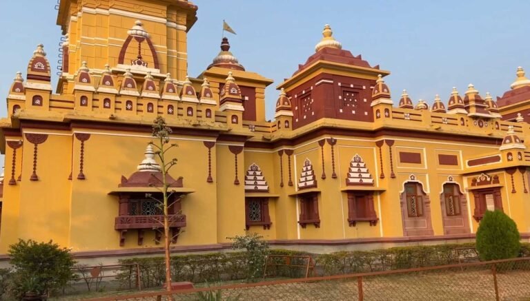 Birla Mandir on a hill in Bhopal