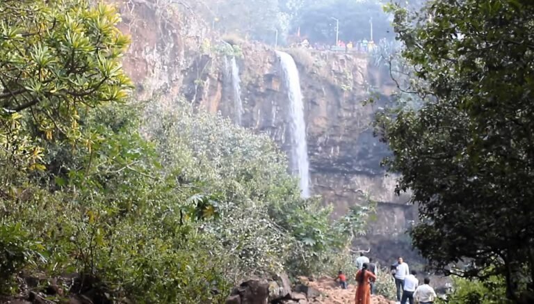 Kapildhara waterfall on the Narmada