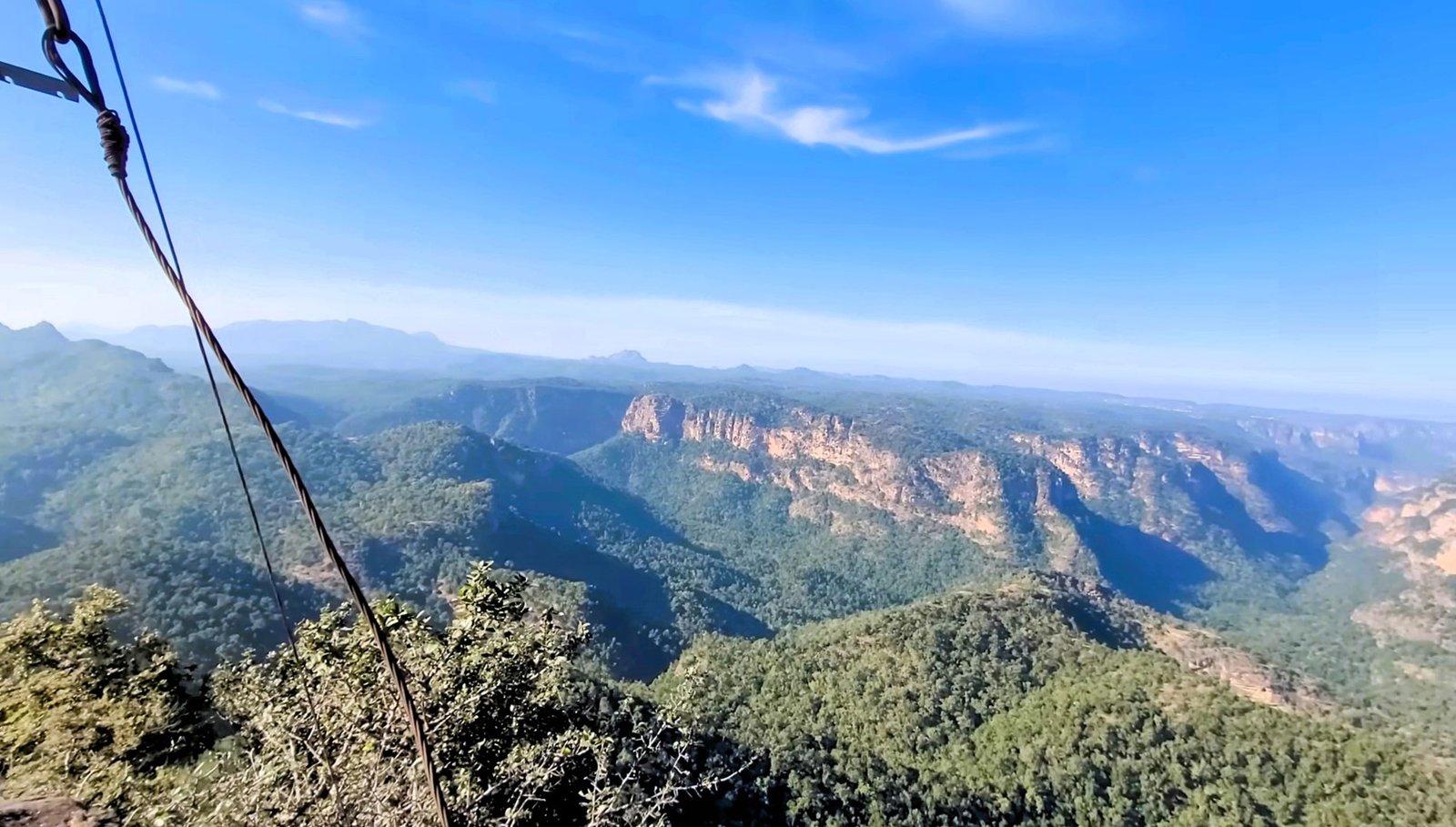 See the view from Priyadarshini Point in Pachmarhi